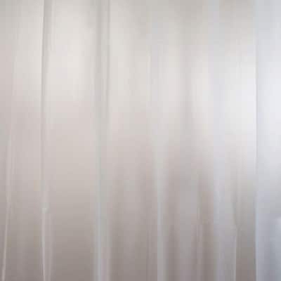 Chocolate InterDesign Forma Ribbed Fabric Shower Curtain Chocolate InterDesign Forma Ribbed Fabric Shower Curtain