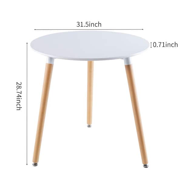 Three-legged round table 