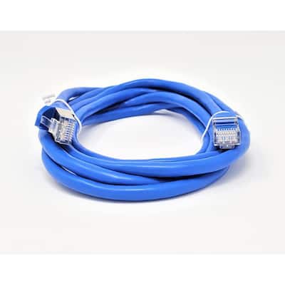 10 Gigabit/Sec High Speed LAN Internet/Patch Cable GOWOS Cat6 Flat Ethernet Cable 32AWG Network Cable with Gold Plated RJ45 Snagless/Molded/Booted Connector 550MHz Black 2-Pack - 0.5 Feet 10 Gigabit/Sec High Speed LAN Internet/Patch Cable GOWOS Cat6 Flat Ethernet Cable 32AWG Network Cable with Gold Plated RJ45 Snagless/Molded/Booted Connector 550MHz Black 2-Pack - 0.5 Feet