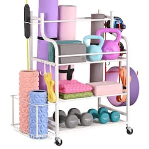 220 lbs.Yoga Mat Storage Racks Gym Sports Equipment Storage organizer