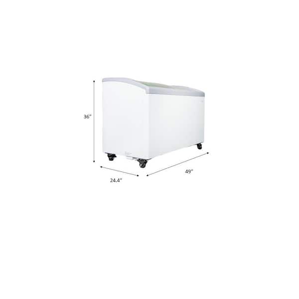 Premium LEVELLA 9.5 cu. ft Residential/Commercial Curved Glass Top