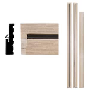1-1/4 in. x 4-9/16 in. x 83 in. Primed Woodgrain Composite Patio Door Frame Kit