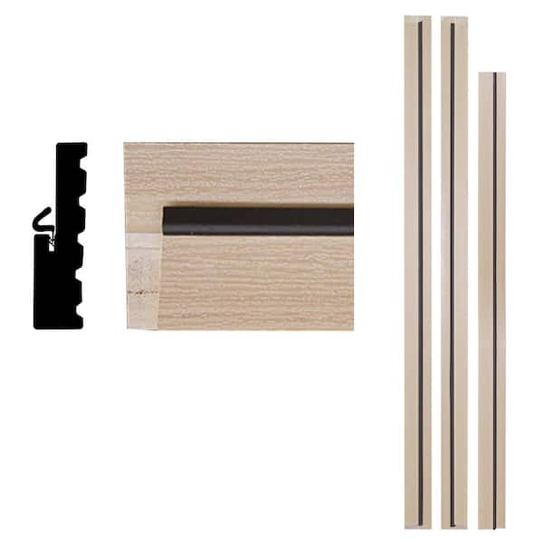 FrontLine 1-1/4 in. x 4-9/16 in. x 83 in. Primed Woodgrain Composite Patio Door Frame Kit