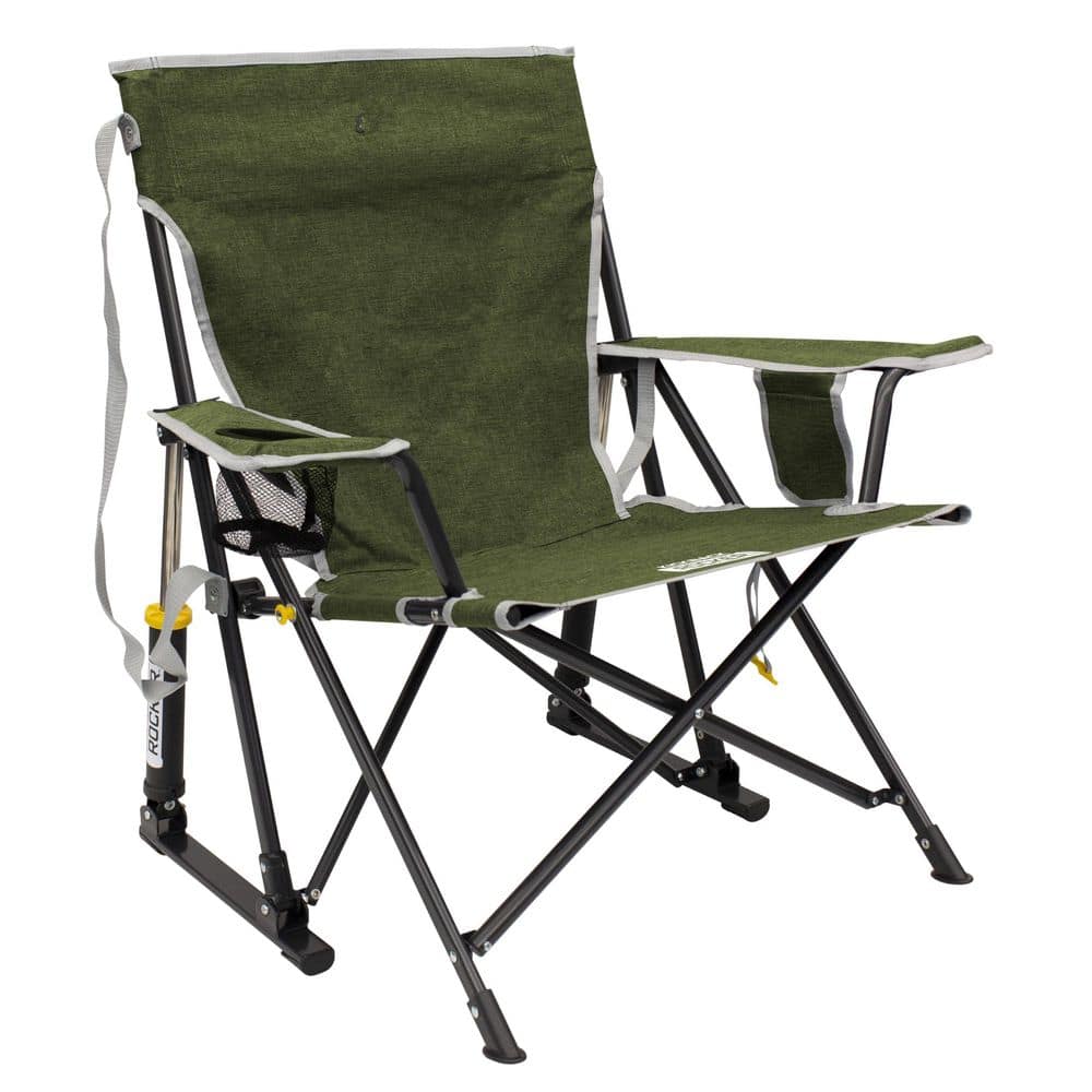 Loden Green Aluminum Portable Outdoor Rocking Chair price history on PriceWatchPro