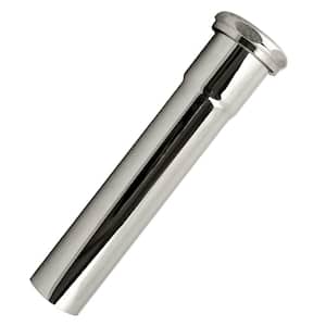 1-1/2 in. O.D. x 8 in. Slip Joint Extension Tub, Polished Nickel