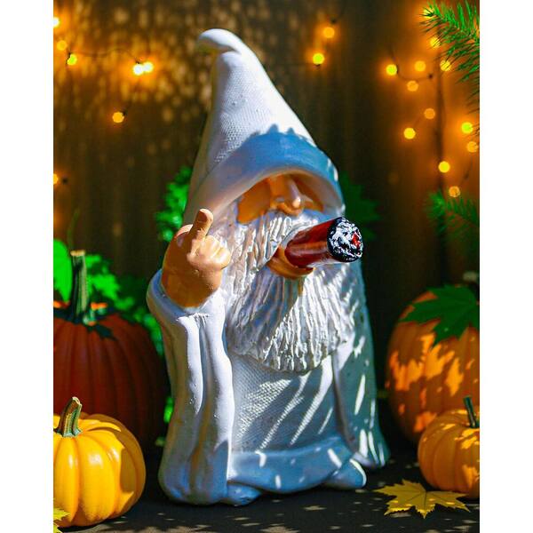 SAVITA 30 Stück Mini-Gnome Deko – Kleine Gartenzwerge Aus PVC, Mit Spitzen Hüten & Besen, Für Party-Dekoration