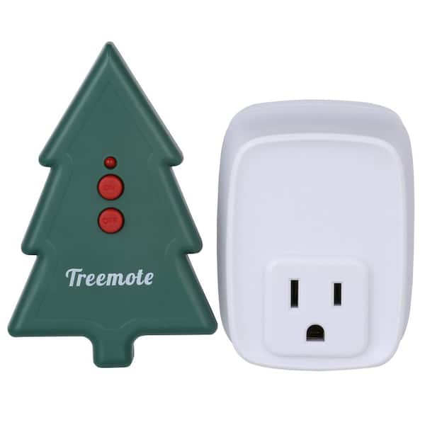 TREEMOTE Wireless Remote Switch for Christmas Lights Battery Included  MTGJ-777 - The Home Depot