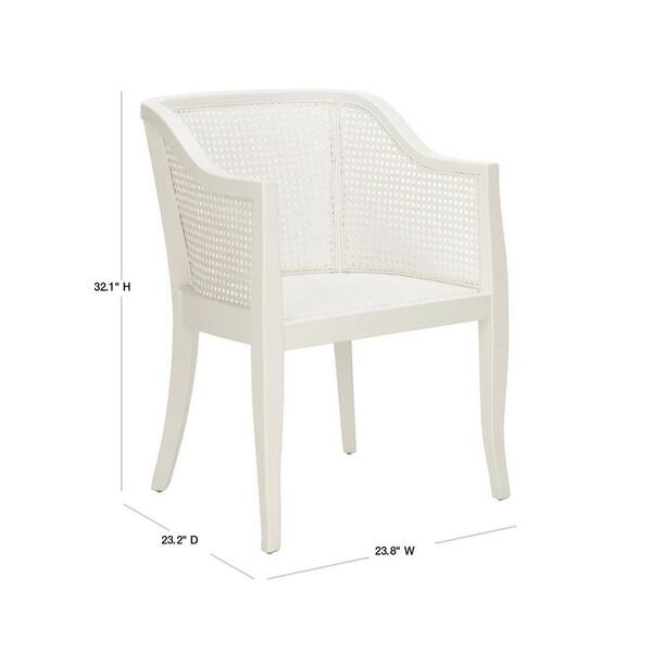 Safavieh Rina White Black Dining Chair, Safavieh Dining Chairs White