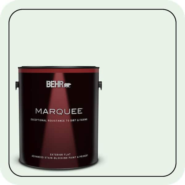 BEHR MARQUEE 1 gal. #PPL-25 Sign of Spring Flat Exterior Paint & Primer