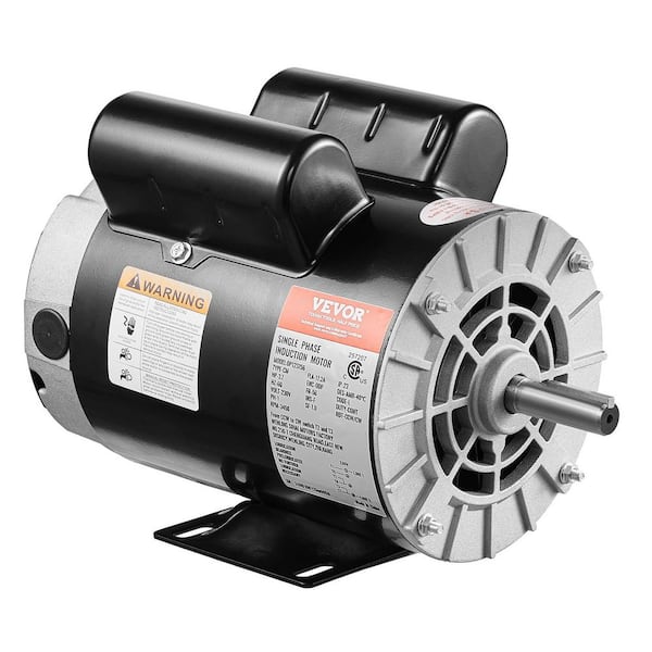 3.7HP Air Compressor Motor 3450RPM Electric Motor 230-Volt 17.2 Amp 5/8 in. Shaft 56 Frame 1.88 in. Length Single Phase