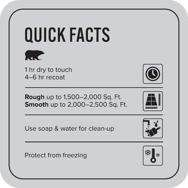 5 gal. #N510-1 Silver Shadow Self-Priming 1-Part Epoxy Satin Interior/Exterior Concrete and Garage Floor Paint