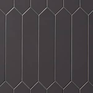 Axis 2.6 in. x 13 in. Brown Polished Picket Ceramic Wall Tile (12.26 sq. ft. / case)