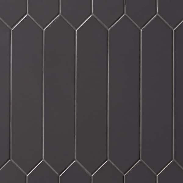 Ivy Hill Tile Axis 2.6 in. x 13 in. Brown Polished Picket Ceramic Wall Tile (12.26 sq. ft. / case)