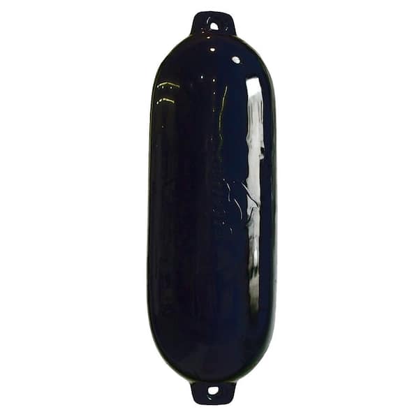 5.5 in. x 20 in. Smooth Boat Fender, Black