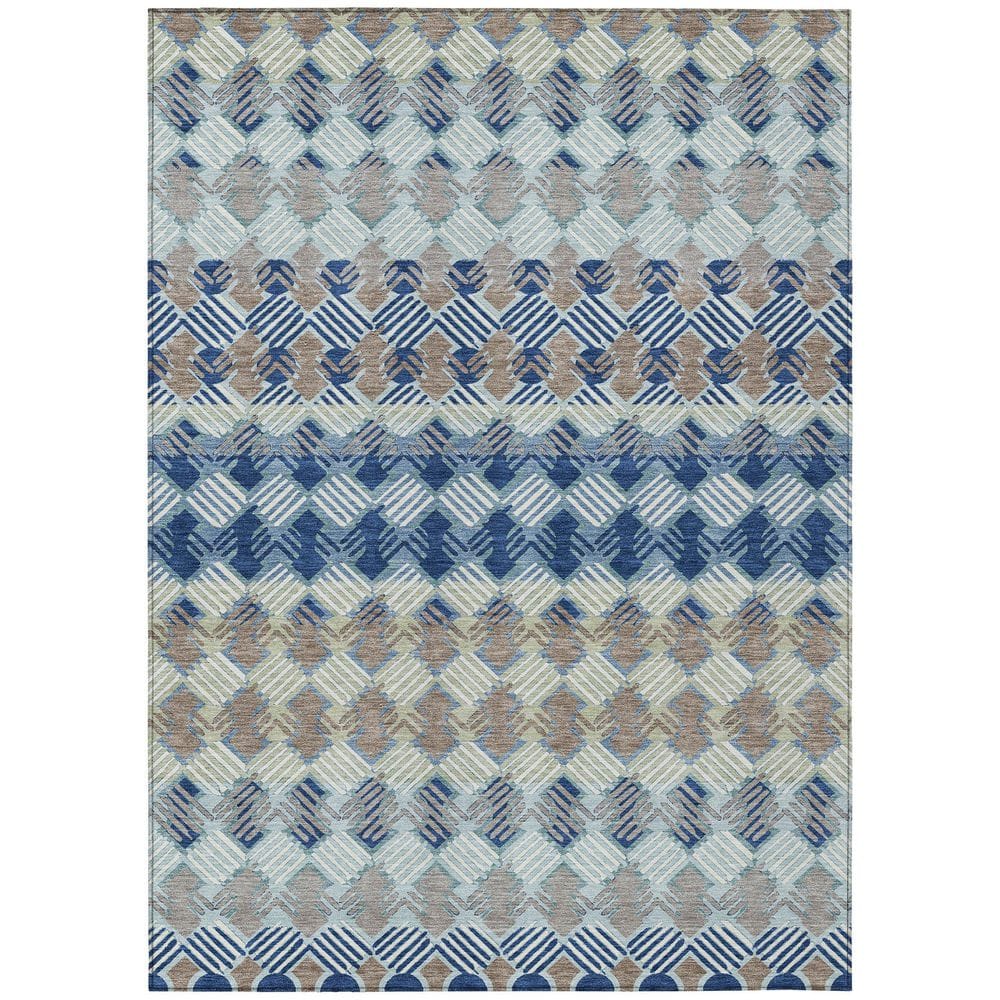 Chantille Machine Washable Indoor/Outdoor Abstract ACN2773 Baltic 9 ft. x 12 ft. Area Rug price history on PriceWatchPro