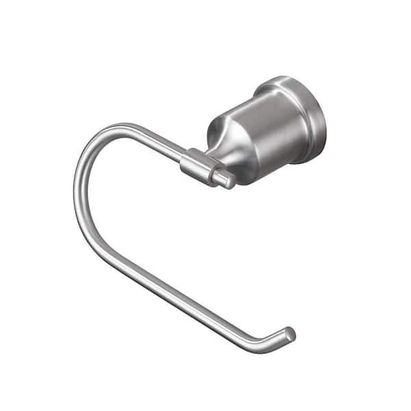 AVITAS Wall-Mounted Single Post Toilet Paper Holder in Brushed Nickel