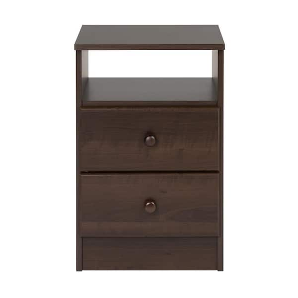 astrid 2 drawer nightstand