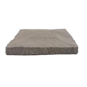 13.5 in. x 13.5 in. Kenai Faux Stone Flat Pillar Cap Siding