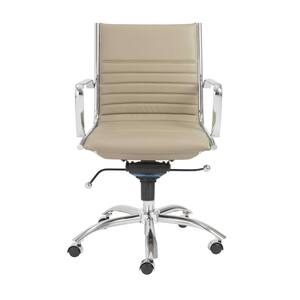 Fowler armless swivel online desk chair