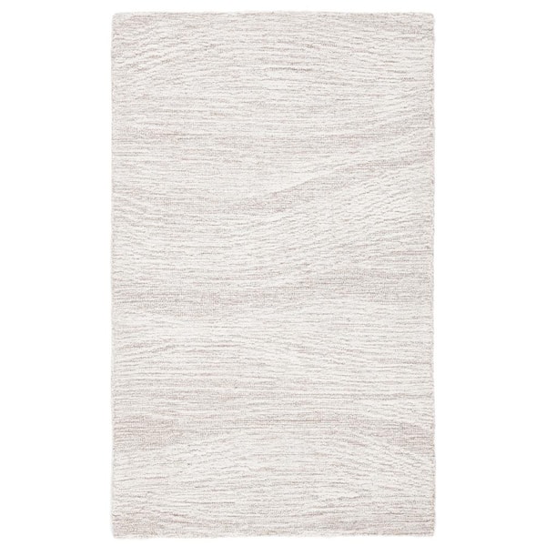 SAFAVIEH Metro Natural/Ivory 2 ft. x 3 ft. Abstract Waves Area Rug