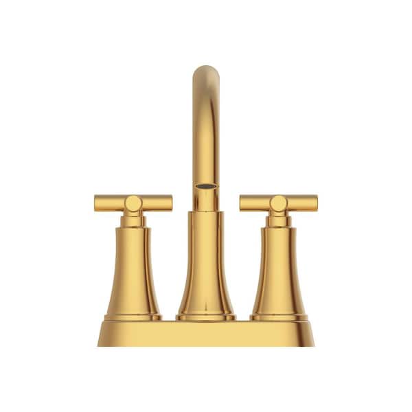 Glacier Bay Wilmont 4 in. Centerset 2-Handle Bathroom Faucet with