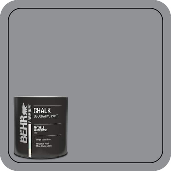1 qt. #PPU26-05 Flint Gray Interior Chalk Decorative Paint