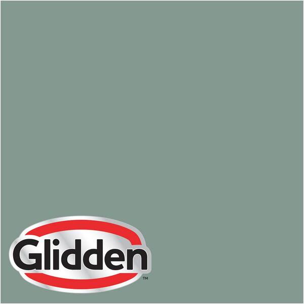 Glidden Premium 1 gal. #HDGB12U Calming Green Waters Eggshell Interior Paint with Primer