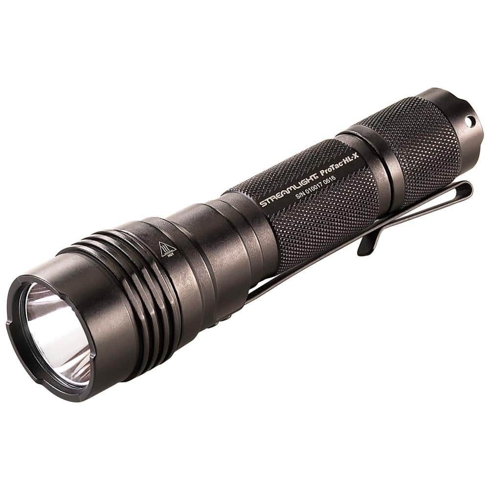 Streamlight Protac Hlx Includes 2 Cr123a Lithium Batteries And Holster Box In Black 88065 The Home Depot [ 1000 x 1000 Pixel ]