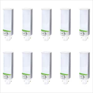 12W PL LED Lamp 32W/42W CFL Equivalent 3500K 1360 Lumens Ballast Bypass 120-277V UL Listed (10-Pack)