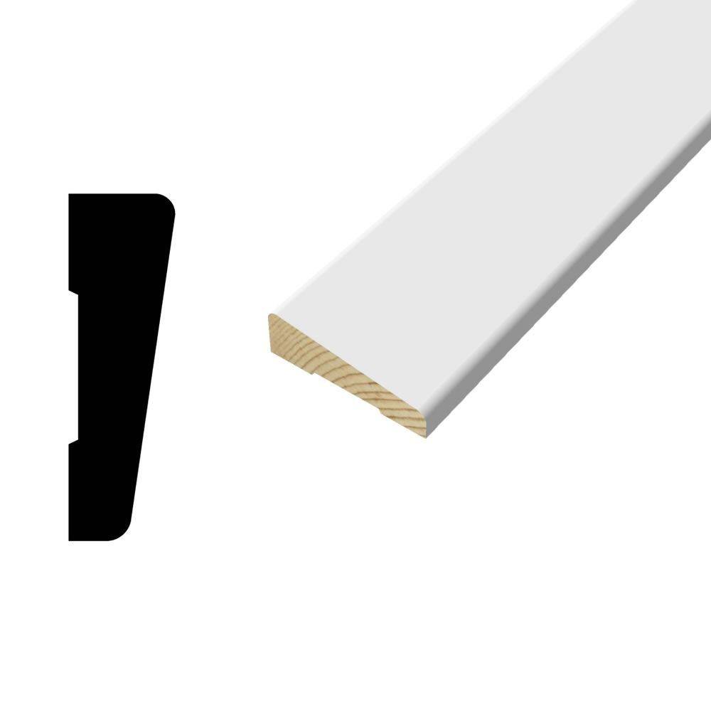 American Wood Moulding WM 324 11/16 in. x 21/4 in. Pine Primed Finger