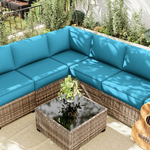 WNP 14-Piece Outdoor Cushion Cover Set (Slipcovers Only