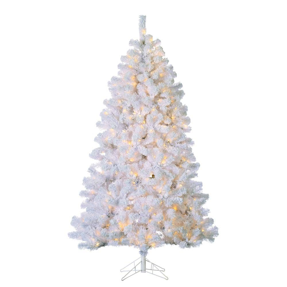 UPC 017816331532 product image for Sterling 7 ft. Indoor Pre-Lit Flocked White PVC Montana Pine Artificial Christma | upcitemdb.com