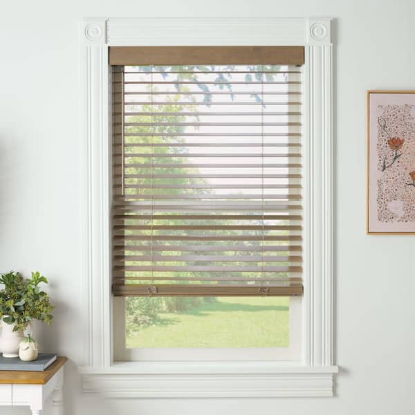 2 In. Cordless Wood Blinds