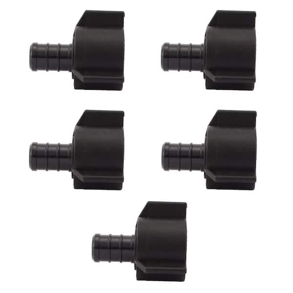 Apollo 1/2 in. Plastic PEX-B Barb x Female Swivel Adapter (5-Pack)