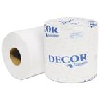 Select Standard Toilet Paper, 1-Ply, White, 4.3 x 3.25, 1210/Roll, 80 Roll/Carton