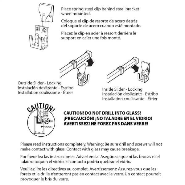 Prime-Line Products U 11325 High Security Door Reinforcement Lock, 3 in