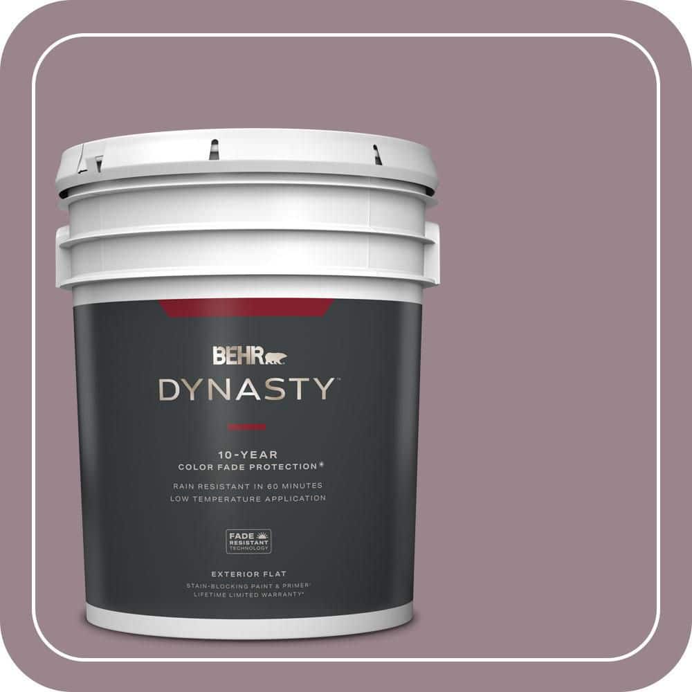5 gal. Home Decorators Collection #HDC-CL-05 Orchard Plum Flat Exterior Stain-Blocking Paint & Primer price history on PriceWatchPro