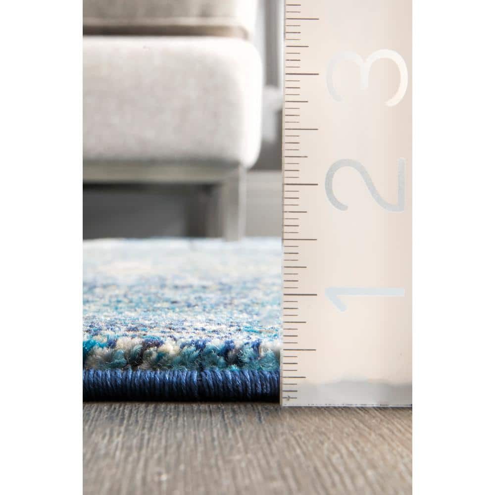 Handmade Woolen Shag Area Rug with Braided Tassels, 4' x 6', Black