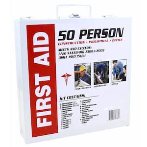 50-Person Medical Health Care First Aid Kit, ANSI Certified (229-Piece)