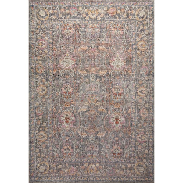 Chris Love Julia Rosemarie Stone / Multi 11 ft. 6 in. x 15 ft. 6 in. Traditional Area Rug