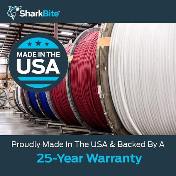 SharkBite 3/4 in. x 20 ft. Straight Blue PEX-A Pipe UA70B20 - The