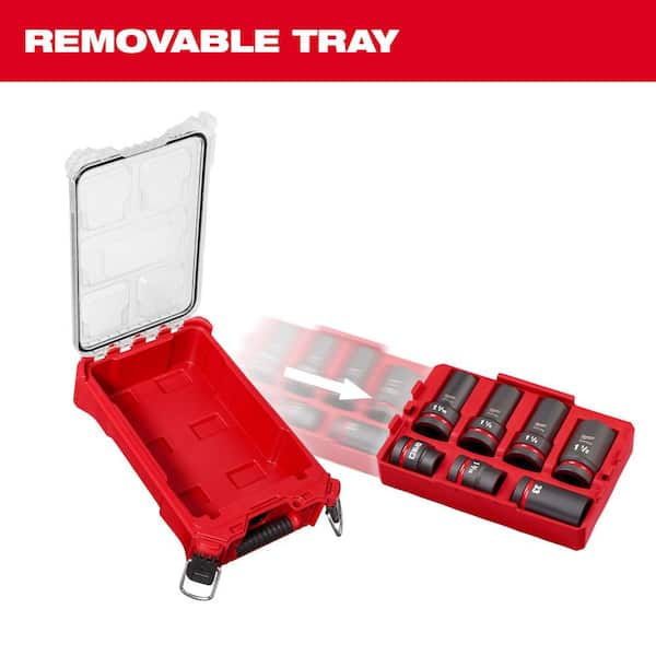 Milwaukee SHOCKWAVE Impact Duty 1 in. Drive Metric and SAE Socket