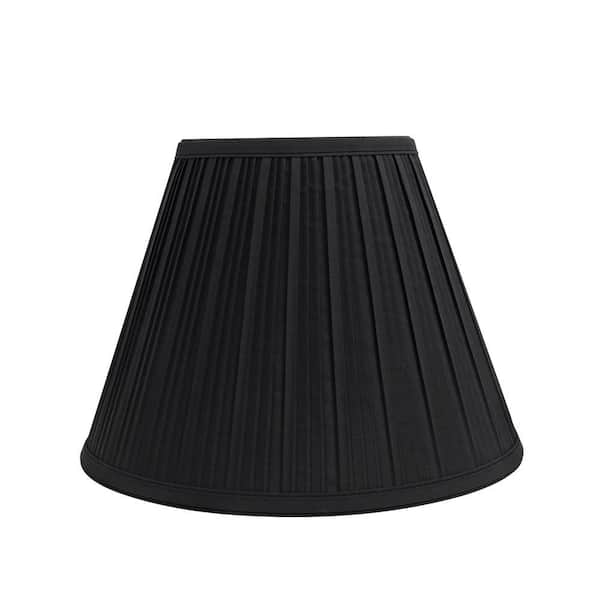 Aspen Creative Corporation 10 in. x 8 in. Black Pleated Empire