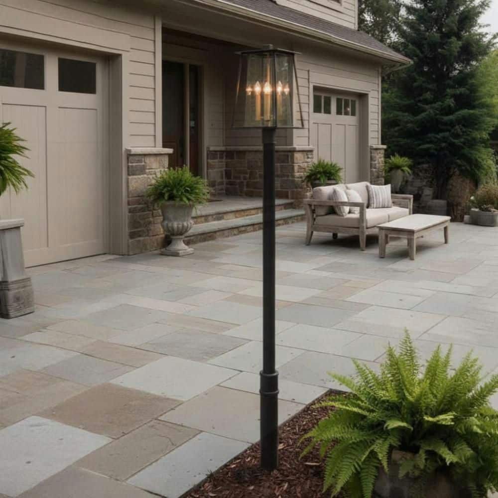 Walker 3-Light Buckeye Bronze Outdoor Post or Pier Mount price history on PriceWatchPro