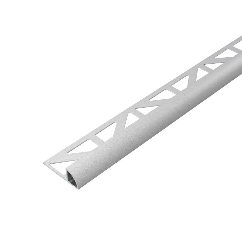 DURONDELL 0.3125 in. D x 98.5 in. W x 98.4 in. L Round Edge Aluminum Pwdr Ctd Oyster White Molding and Transition Trim price history on PriceWatchPro