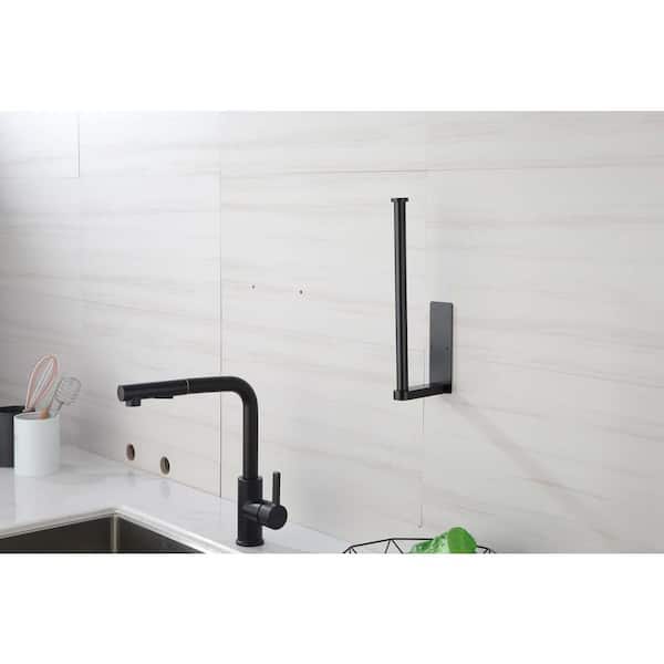 TOOLKISS Brushed Nickel Wall Mount Paper Towel Holder