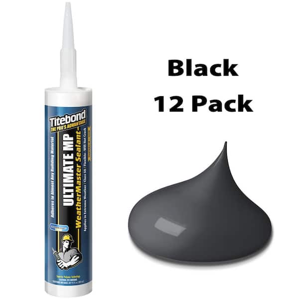 WeatherMaster 9.5 oz. Black Ultimate MP Sealant (12-Pack)