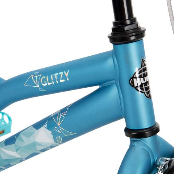 Huffy Glitzy 20 in. Ultra Blue Girls Bike 23070 The Home Depot