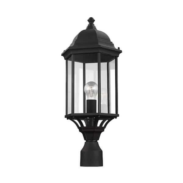 Generation Lighting Sevier 1-Light Outdoor Black Lamp Post Light