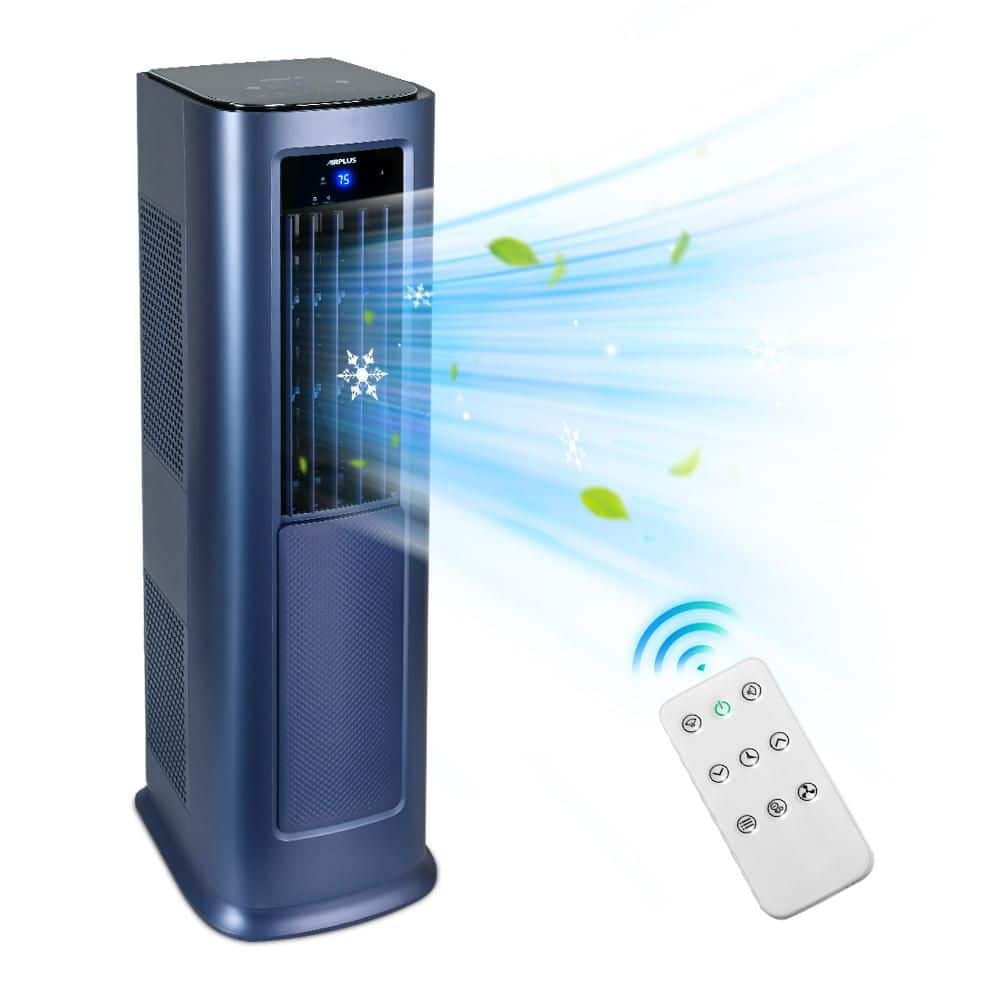 9000 BTU (DOE) 750 Sq. Ft. Portable Air Conditioner Cools with Remote, Heating, Dehum in Blue, with Window Kit price history on PriceWatchPro